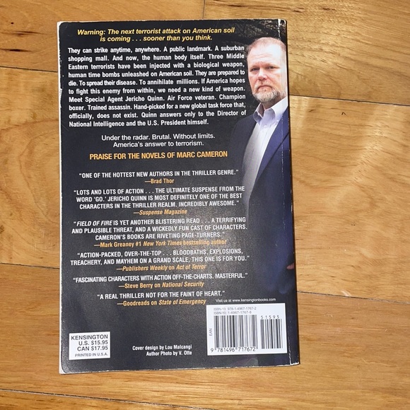 Marc Cameron “National Security” Book - Picture 2 of 2